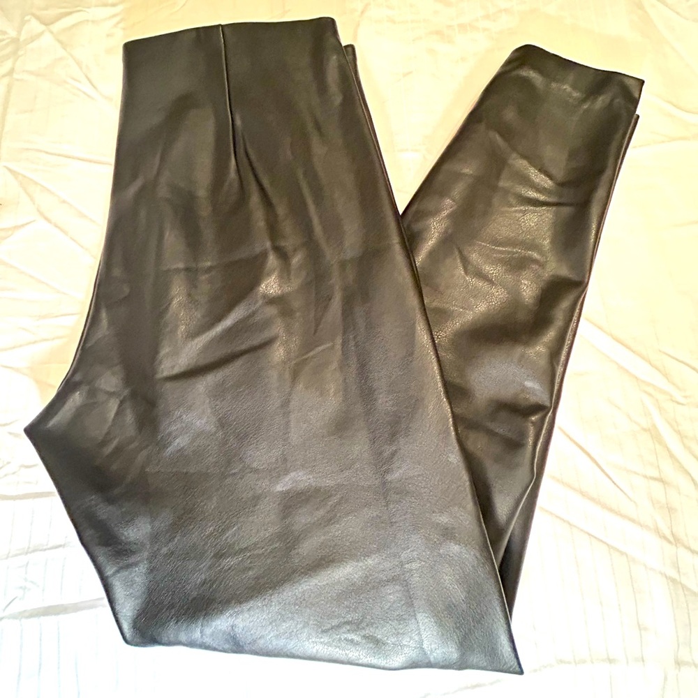 Banana Republic Faux Leather Devon Pants | Pull-On Style, Medium